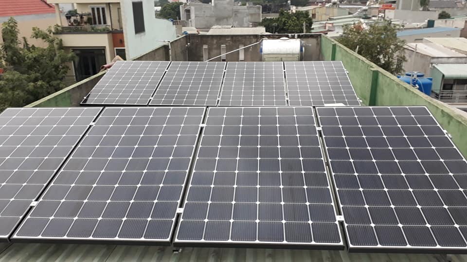 Lắp đặt hệ thống điện năng lượng mặt trời 3.24kw tại đồng nai