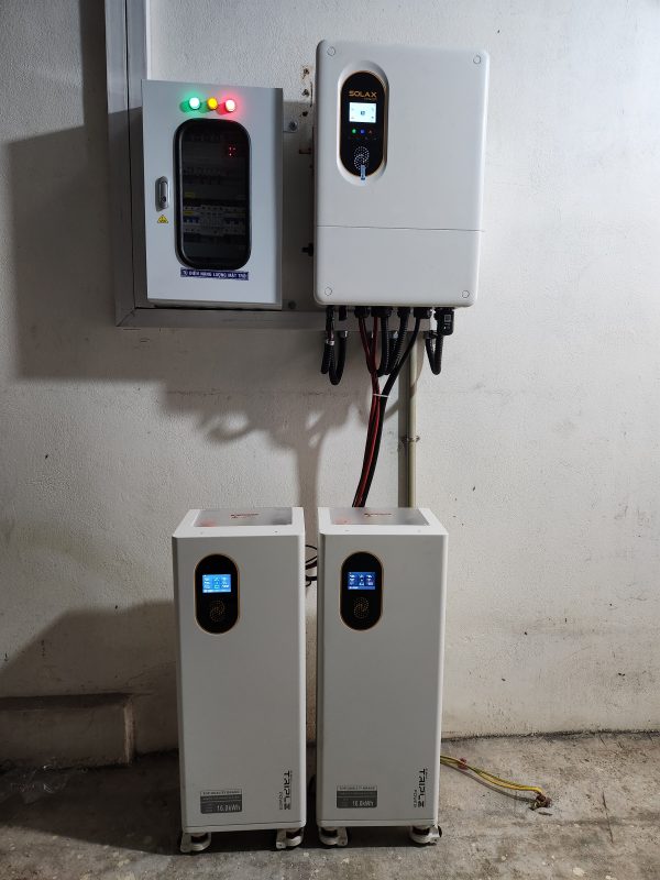 Lắp Đặt Điện Năng Lượng Mặt Trời 24 Kwp lưu trữ 32kwh Tại Định Quán Đồng Nai