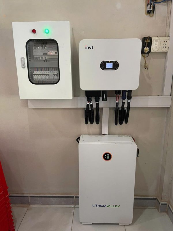 Lắp Đặt Điện Năng Lượng Mặt Trời hybrid 6.2Kwp - lưu trữ 16kwh Tại Nhơn Trạch Đồng Nai 4