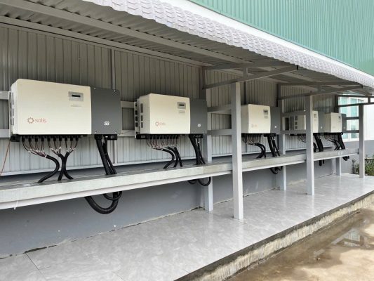 Lắp đặt điện năng lượng mặt trời 1mw tại KCN Tân Uyên Bình Dương