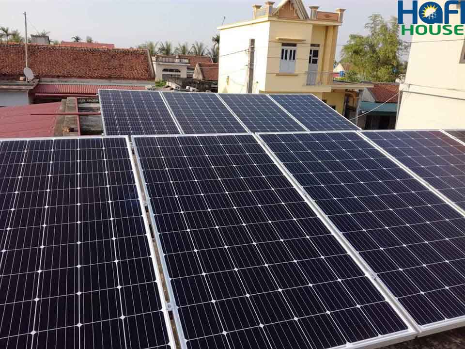 Lắp đặt điện năng lượng mặt trời 3 KW tại Hàm Thuận Bắc, Bình thuận