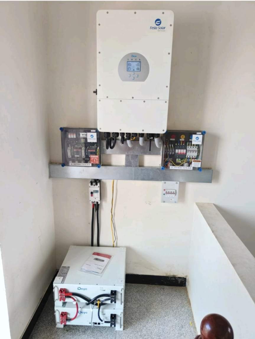 Lắp đặt điện năng lượng mặt trời 8 Kw tại Long Thành Đồng Nai