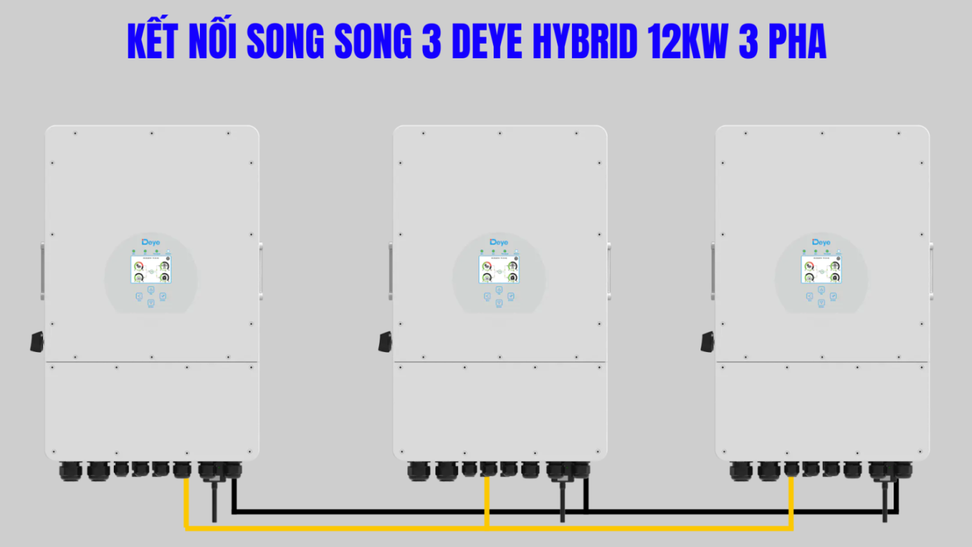 Hệ Combo Điện Mặt Trời Hybrid 36kW 3 Pha - Hòa Lưới Có Lưu Trữ (Bảo Hành 12 Măm) 14