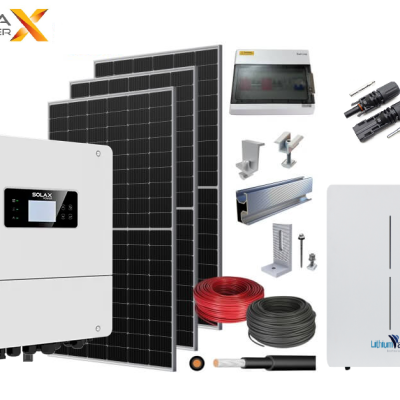 Combo điện năng lượng mặt trời 6kw lưu trữ 14.3kwh