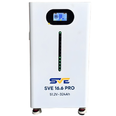 pin lithium lưu trữ điện năng lượng mặt trời sve 16.6kwh pro